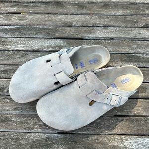 Birkenstock Boston BS Stone Coin Narrow fit 39, U.S. 8